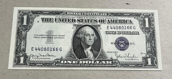 1935D US Silver Certificate, better quality