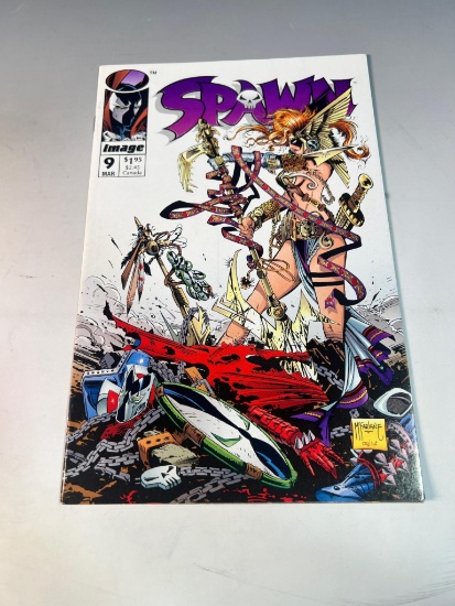 Spawn #9 Image Comics 1st Angela