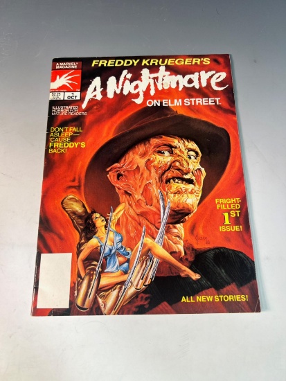 A Nightmare on Elm Street #1 Marvel Magazine 1st Issue