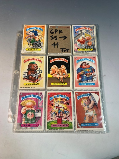Garbage Pail Kids Series 5 & above lot of 44 total