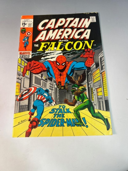 Captain America and the Falcon #137  Marvel Comics 15 cent