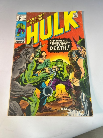 Hulk #139  Marvel Comics 15 cents