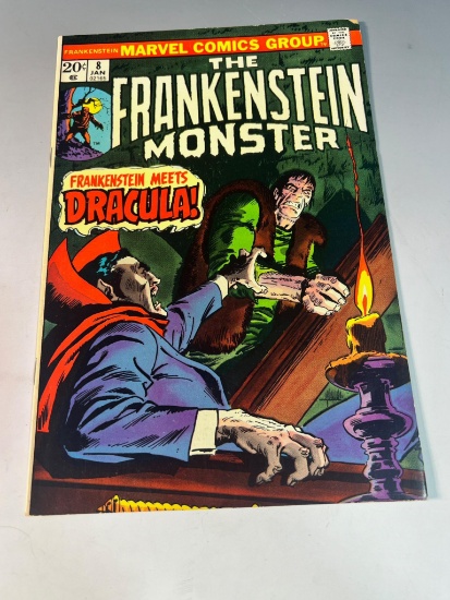 The Frankenstein Monster #8  Marvel Comics 20 cents