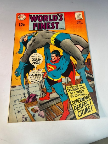 World's Finest #180 DC Comics 12 cent