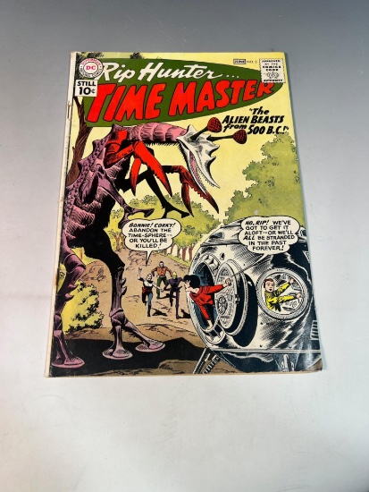 Rip Hunter Time Master #2 DC Comics 10 cent