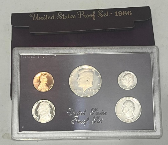 1986 US Proof Set