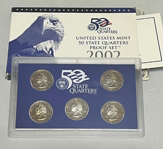 2002 QUARTERS ONLY US Proof Set