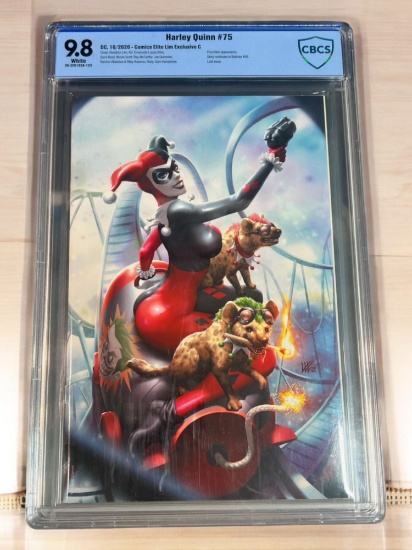 Harley Quinn #75 CBCS 9.8 Comics Elite Lim Exclusive C