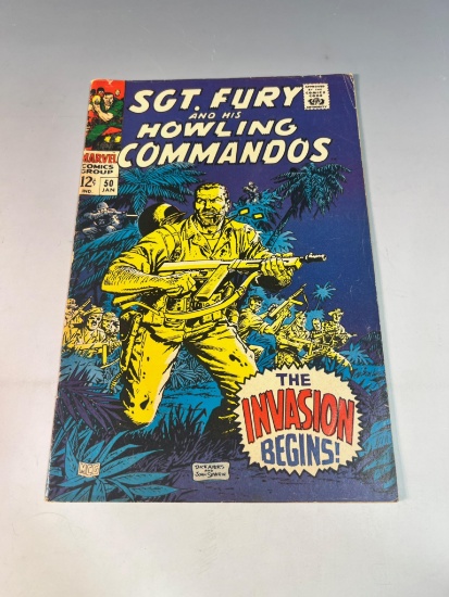 Sgt. Fury and his Howling Commandos #50 Marvel Comics 12 cent