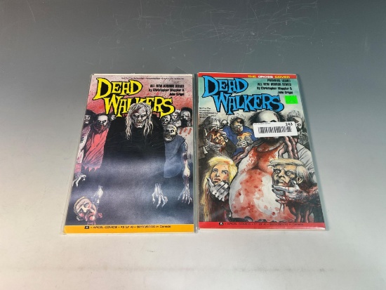 Dead Walkers  The Gross Cover Premiere Issue Aircel Comics 1 to 4
