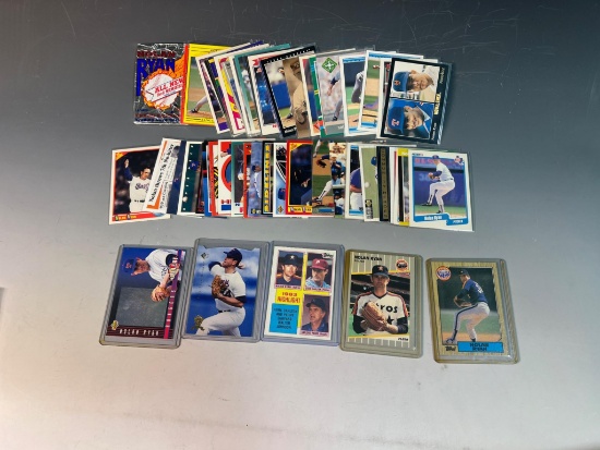 Baseball Nolan Ryan 50 + card lot and 1 unopened express pack