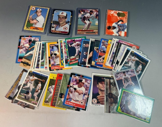 Baseball Cal Ripken lot of 40 cards nice