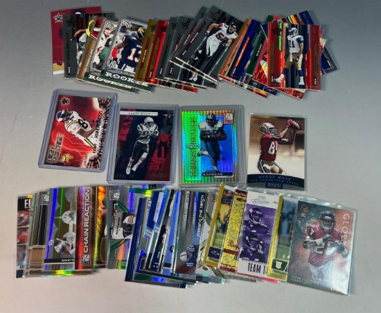 Football Serial # ed cards 50 total including Randy Moss and Barry Sanders