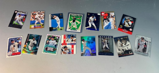 Baseball Derek Jeter lot of 15 w/ 1993 Topps RC
