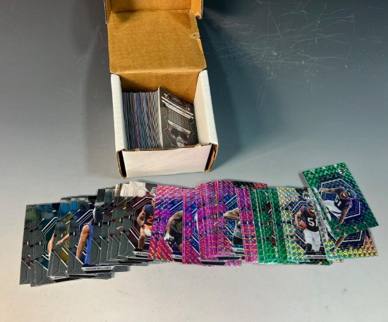 Football 2023 Prizm Mosaic RCs including some Parallels