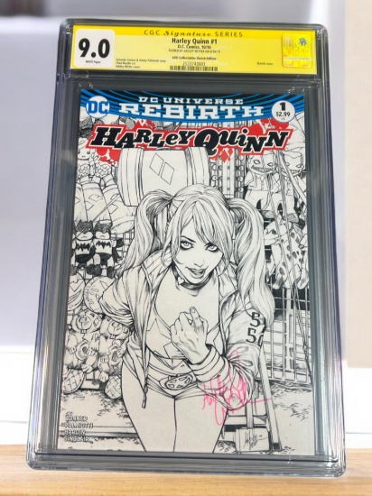 Harley Quinn #1 DC Comics CGC 9.0 Signature Series