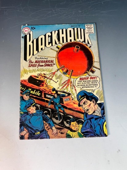 Blackhawk #124  DC Comics 10 cent