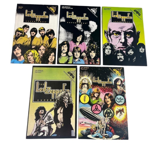 The Led Zeppelin Experience Complete 1-5 Revolutionary Comics