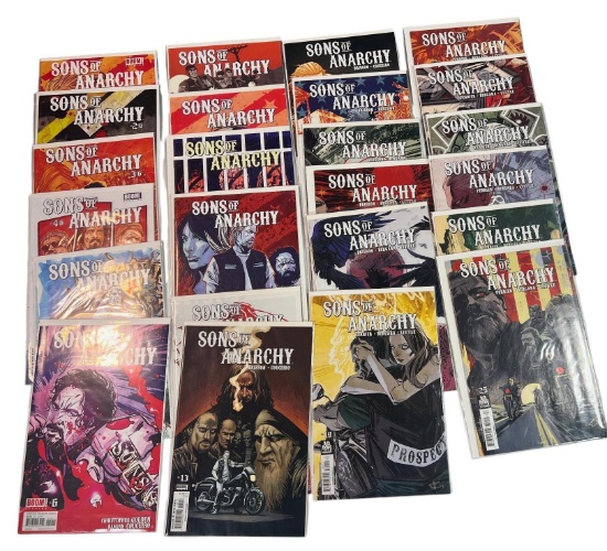 Sons of Anarchy Boom Studios Set of 25