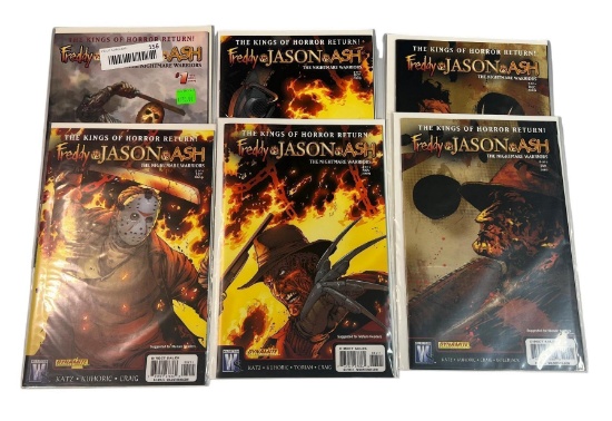 Freddy vs. Jason vs. Ash #1 - 6 Dynamite Comics