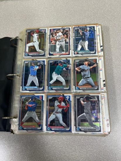 Baseball Cards notebook 550+ cards