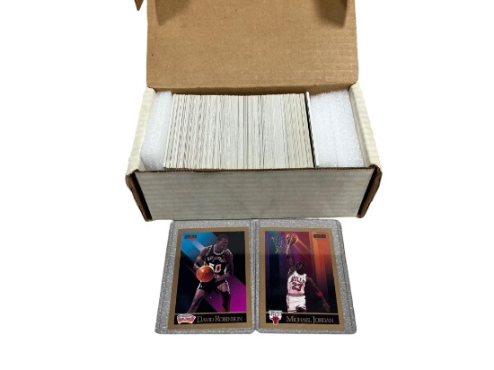 1990 - 1991 Skybox Basketball Set 1- 300 complete w/ Jordan, Robinson