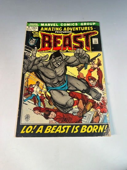 Amazing Adventures Featuring The Beast #11 Marvel Comics 20 cent