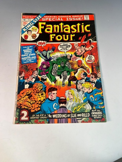 Fantastic Four King Sized #10 Marvel Comics