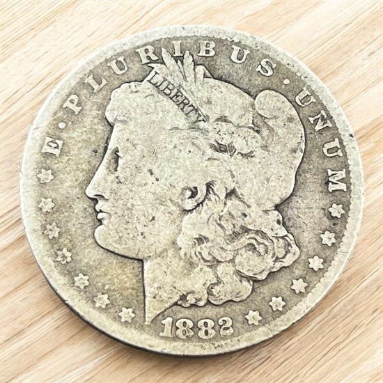 1882-CC Morgan Silver Dollar (Carson City)
