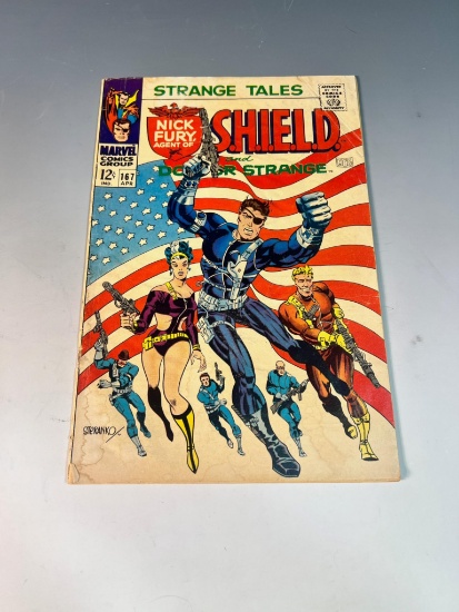 Nick Fury Agent of Shield #167 Marvel Comics 12 cent