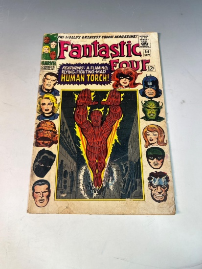 Fantastic Four #54 Marvel Comics 12 cent