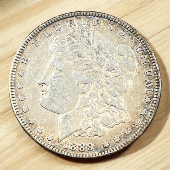 1889 Morgan Silver Dollar, 90% Silver