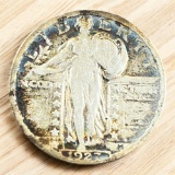 1927 Standing Liberty Quarter, 90% Silver