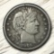 1908-D Barber Half Dollar, 90% Silver, FULL LIBERTY