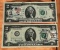 2- 1976 First Day Issue $2.00 Notes, both with Brilliant Ohio Postmarks