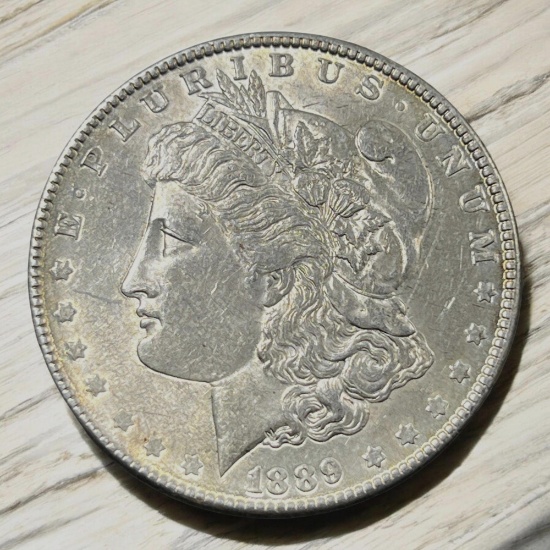 1889 Morgan Silver Dollar, 90% silver