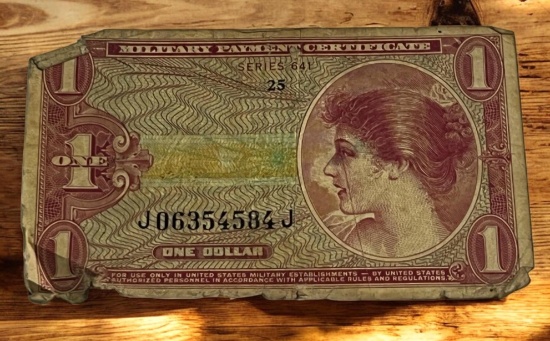 Series 641 One Dollar Military Payment Certificate