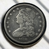 WOW 1838 Bust Quarter, FULL LIBERTY, nice type coin
