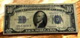 1934A $10.00 Blue Seal Silver Certificate