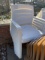10- White Plastic Patio Chairs