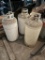 30 lb Propane Tanks 3 total older valves on all three