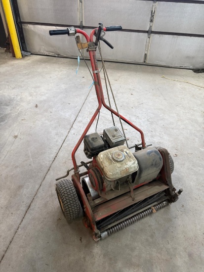 Jacobsen 22 inch reel mower, 3.5 HP Honda Engine, 11 blade reel, Pneumatic wheels