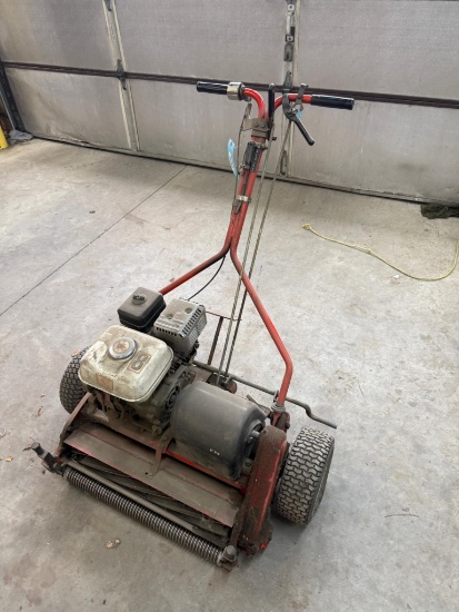 Jacobsen 22 inch reel mower, 3.5 HP Honda Engine, 11 blade reel, Pneumatic wheels