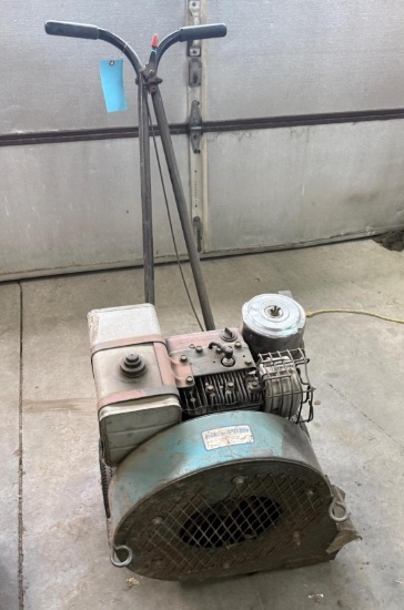 8 HP Walk Behind Blower, Briggs & Stratton Engine, Pneumatic Wheels
