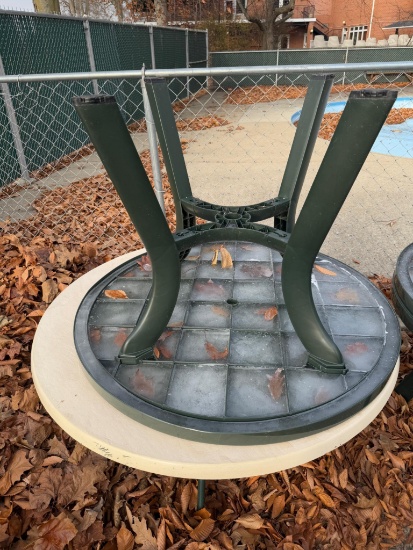 2- Tables, 48" Fiberglass, 42" plastic, sells times the money