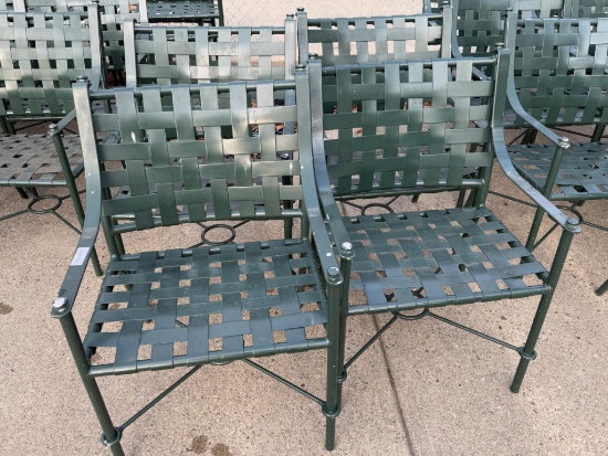 4- Aluminum Framed Poolside Chairs, sells times the money