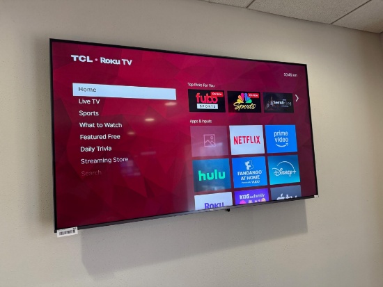 TCL Roku TV 55" No remote, See note below