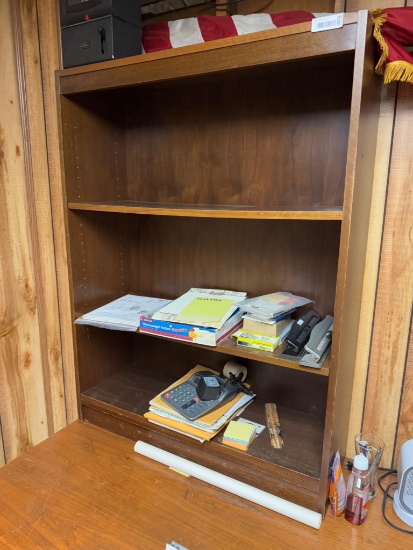 Veneered Shelf - Adjustable 36" wide x 48" tall, does not include contents
