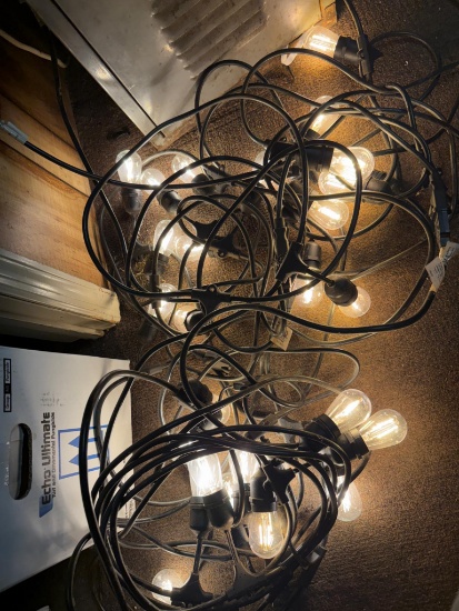 Party Lights 4 strands working