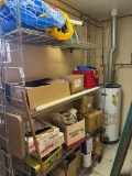 Wire Rack shelf, 5 ft wide, 90 inches tall, NO CONTENTS INCLUDED